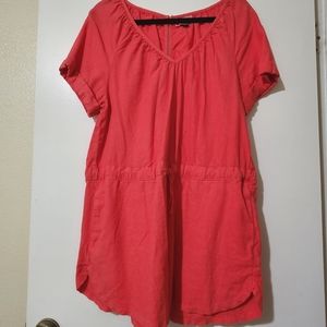 Women's Red Romper
